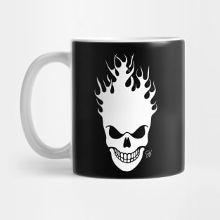 Skull on Fire Mug